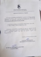 Horário de Funcionamento da Casa Legislativa