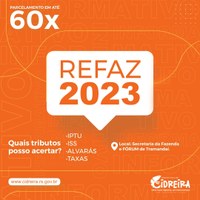 REFAZ 2023! 